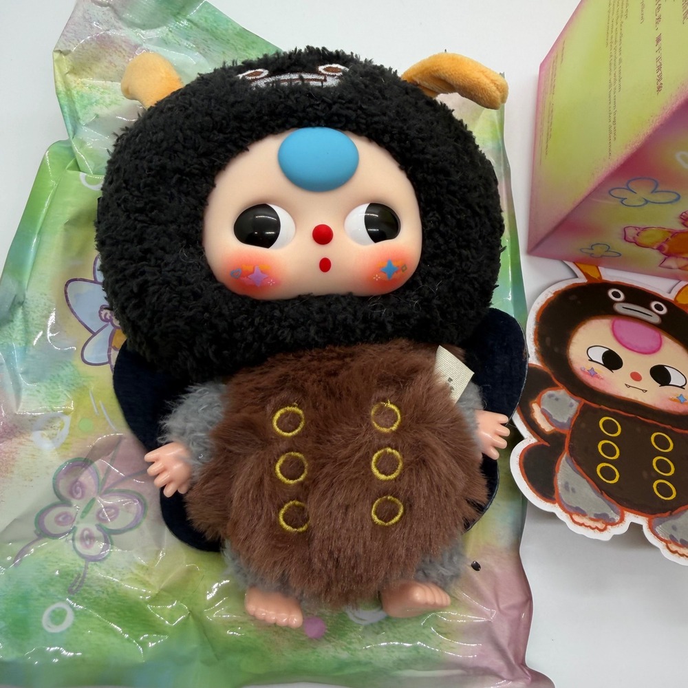 Baby Three Elf Plush Series Confirmed Monarch Butterfly